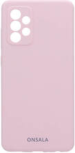 ONSALA Mobilcover Silicone Sand Pink Samsung A72