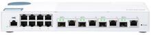 QNAP QSW-M408-4C 8-port 1GbE RJ-45, 4-port 10GbE SFP+