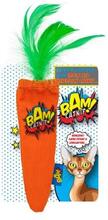 BAM! - Toy with Catnip - 16 cm - Carrot