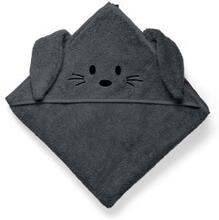 Nuuroo - Aki Hooded Baby Towel - Asphalt