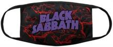 Black Sabbath: Blacksabbath Red Thunder Front Logo Face Coverings