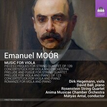 Moor Emanuel: Music For Viola