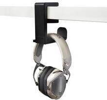 DESIRE2 Hållare för Hörlur/Headset Svart Monterat på skrivbordsskiva