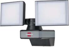 Brennenstuhl Anslut WIFI LED Duo Floodlight WFD 3050 / LED Säkerhetsljus 30W Styrbar via gratis app (3500lm, olika ljusfunktioner justerbar via app, för utomhusbruk IP54)