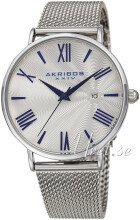 Akribos XXIV AK1110SS Classic Hopea/Teräs Ø40 mm