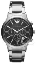 Emporio Armani AR2434 Renato Musta/Teräs Ø43 mm