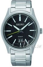 Seiko SUR535P1 Classic Musta/Teräs Ø39 mm