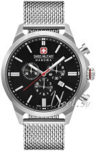 Swiss Military Hanowa 06-3332.04.007 Chrono Classic II Musta/Teräs Ø45 mm