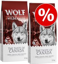2 x 12 kg Wolf of Wilderness "The Taste Of" - The Taste Of The Mediterranean