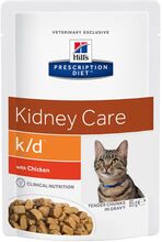 Hill’s Prescription Diet k/d Kidney Care mit Huhn - 48 x 85 g