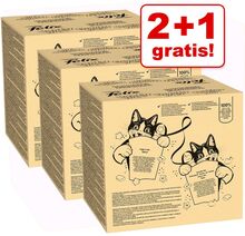 2 + 1 gratis! 3 x Felix Katzensnacks - KnabberMix: Original (3 x 60 g)