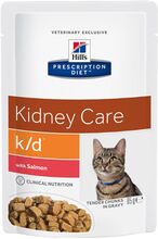 Hill’s Prescription Diet k/d Kidney Care mit Lachs - 48 x 85 g