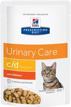 Hill's Prescription Diet c/d Multicare Urinary Care mit Huhn - 48 x 85 g