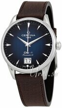 Certina C029.426.16.041.00 DS 1 Svart/Läder Ø41 mm