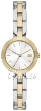 DKNY NY6627 City Link Vit/Guldtonat stål Ø26 mm