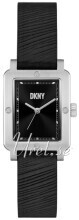 DKNY NY6665 City Rivet Svart/Läder Ø24 mm