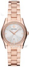 Emporio Armani AR11558 Federica Flerfärgad/Roséguldstonat stål Ø32 mm