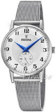 Festina F20572-1 Retro Silverfärgad/Stål Ø29 mm