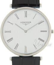 Longines L4.709.4.21.2 La Grande Classique De Longines Vit/Läder Ø33 mm