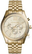 Michael Kors MK8281 Lexington Guldtonad/Guldtonat stål Ø44 mm