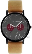 Ted Baker 10024783 Brit Grå/Läder Ø41 mm