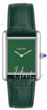 Cartier WSTA0056 Tank Must De Cartier Grøn/Læder