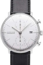 Junghans 27/4600.02 Max Bill Sølvfarvet/Læder Ø40 mm