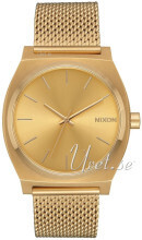 Nixon A1187502-00 The Time Teller Guldfarvet/Gul guldtonet stål Ø37 mm