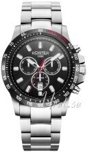 Roamer Monza 861837-41-55-20 Rimini Sort/Stål Ø45 mm