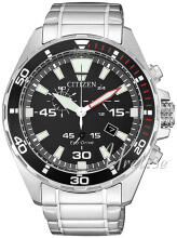 Citizen AT2430-80E Eco Drive 180 Sort/Stål Ø43.5 mm