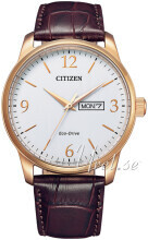 Citizen BM8553-16AE Eco Drive 180 Hvit/Lær Ø41.8 mm