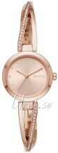 DKNY NY2831 Crosswalk Rosegullfarget/Rose-gulltonet stål Ø26 mm