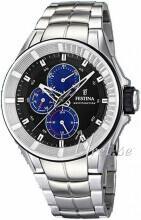 Festina F20340-3 Multifunction Sort/Stål Ø44 mm