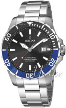 Festina F20531-6 Diver Sort/Stål Ø44 mm