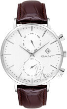 Gant G121001 Hvit/Lær Ø43.5 mm