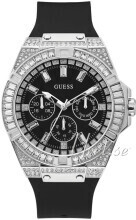 Guess GW0208G1 Zeus Sort/Gummi Ø47 mm