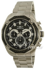 Invicta 22803 Aviator Sort/Stål Ø49 mm