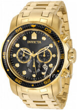 Invicta 35398 Pro Diver Sort/Gulltonet stål Ø48 mm