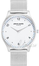 Pierre Cardin PC902711F201 La Gloire Hvit/Stål Ø43 mm