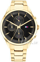 Tommy Hilfiger 1782423 Stella Sort/Gulltonet stål Ø38 mm