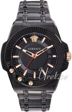 Versace VEDY00719 Chain Reaction Sort/Stål Ø46 mm