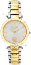 Versus by Versace VSPHK0720 Covent Garden Sølvfarget/Gulltonet stål Ø32 mm