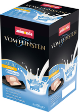 Animonda Vom Feinsten Adult Milkies 6 x 100 g - Kyckling & mjölk