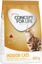 Concept for Life Indoor Cats - förbättrad formel! - 400 g