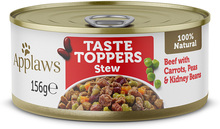 Ekonomipack: Applaws Taste Toppers Stew 24 x 156 g - Nötkött