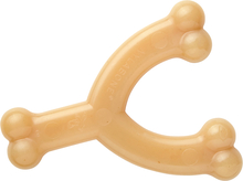 Nylabone Wishbone tuggleksak med kycklingsmak - Stl. M: L 15 x B 12 x H 2,5 cm