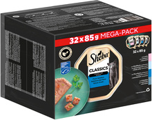 Multipack Sheba Varieties portionsform 64 x 85 g - Classics in Paté