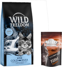 6,5 kg Wild Freedom + Filet Snack gratis! - Kitten Cold River - Salmon