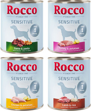 Økonomipakke: Rocco Sensitive 24 x 800 g - Mix II: 2 varianter