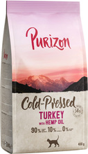 Purizon Cold Pressed Turkey with Hemp Oil - 400 g